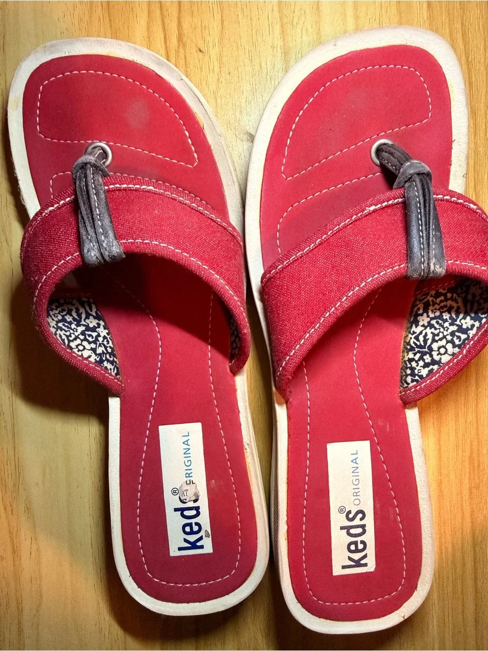 Keds bright pink